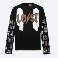 LOST INTRICACY LONGSLEEVE 'LOGOS BLACK'