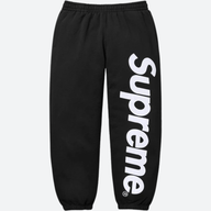 SUPREME PANT 'APPLIQUE BLACK'