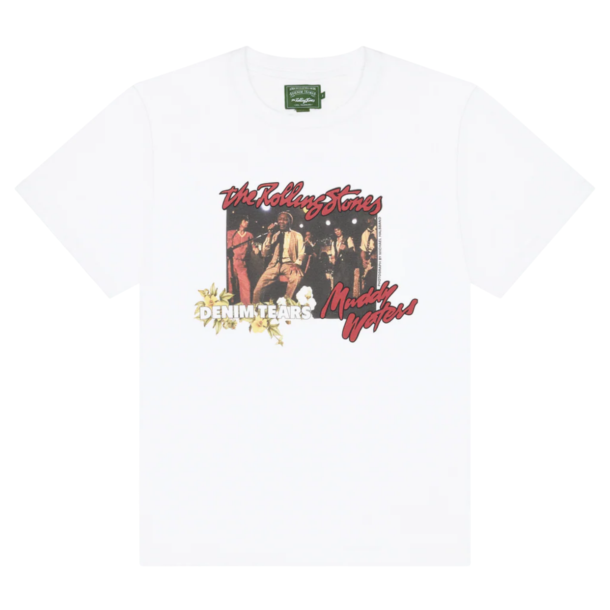 DENIM TEARS TEE 'MUDDY WATERS WHITE'