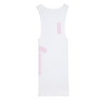 CHROME HEARTS TANK 'RIB WHITE PINK'