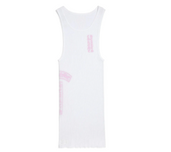 CHROME HEARTS TANK 'RIB WHITE PINK'