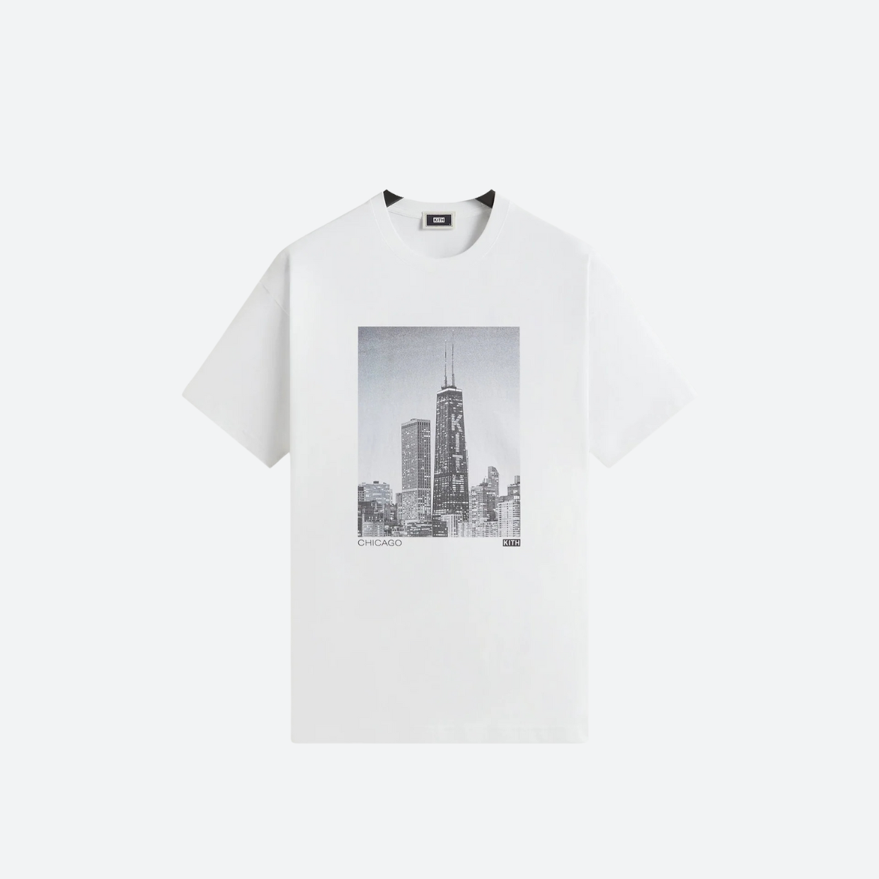 KITH TEE 'CHICAGO HQ WHITE'
