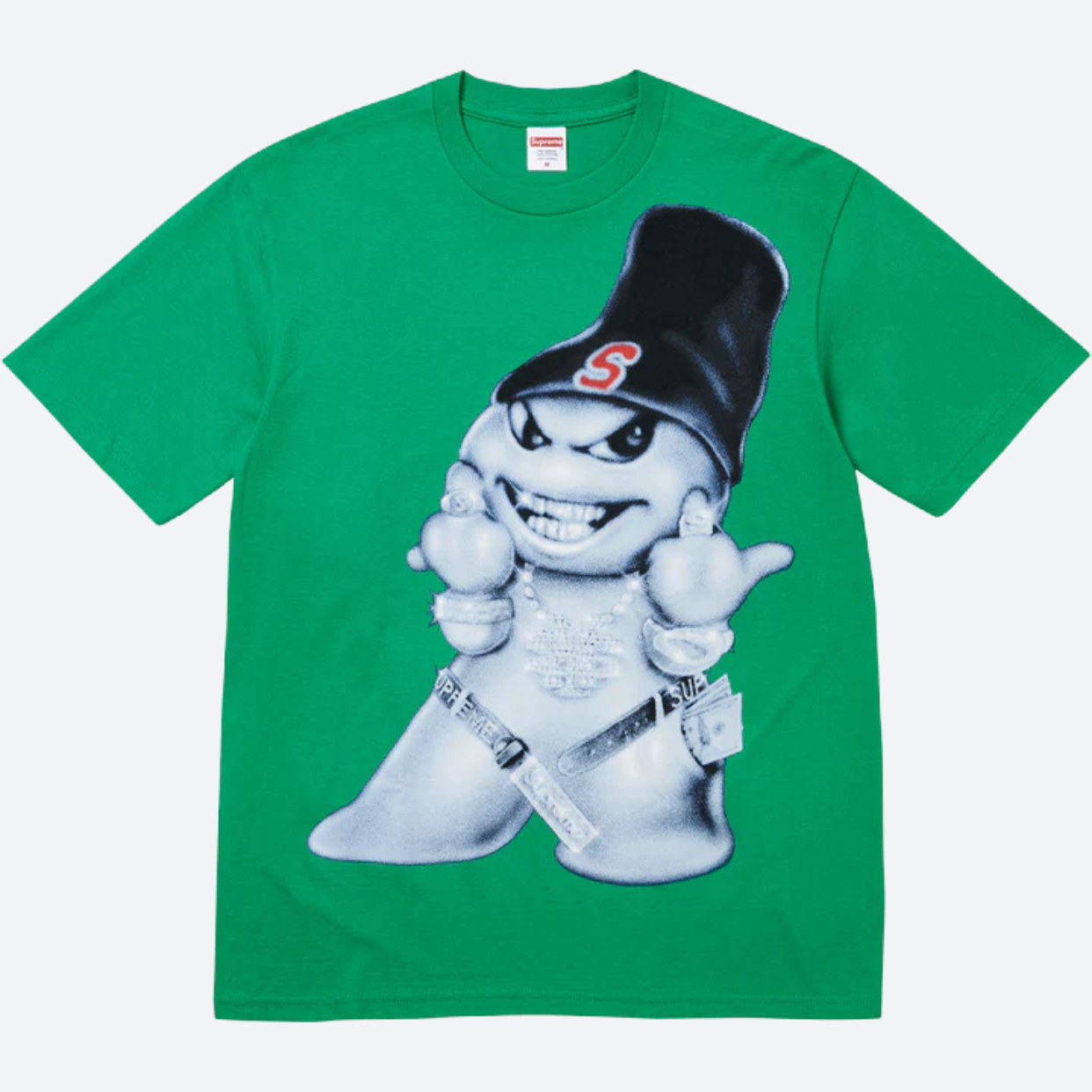 SUPREME TEE 'SNOWMAN GREEN'