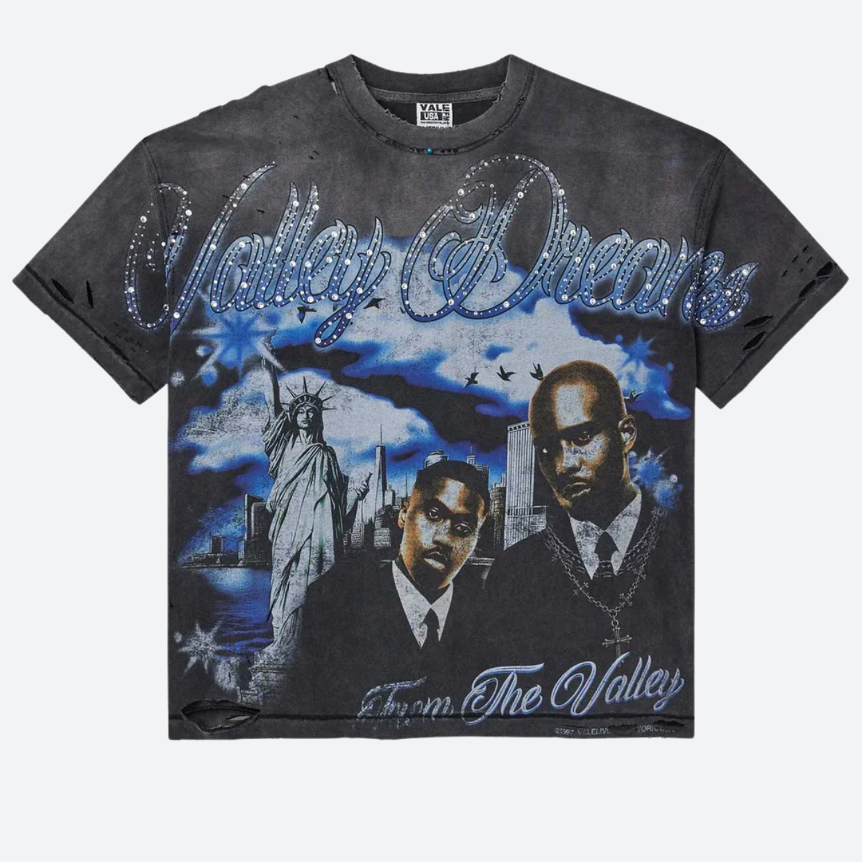 VALE FOREVER TEE 'GODFATHER BLING BLACK'