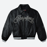 RASPBERRY HILLS JACKET 'LEATHER GG BLACK'