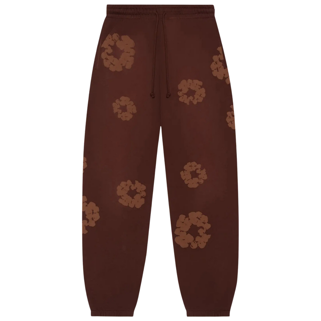 DENIM TEARS PANTS 'MONOCHROME BROWN'
