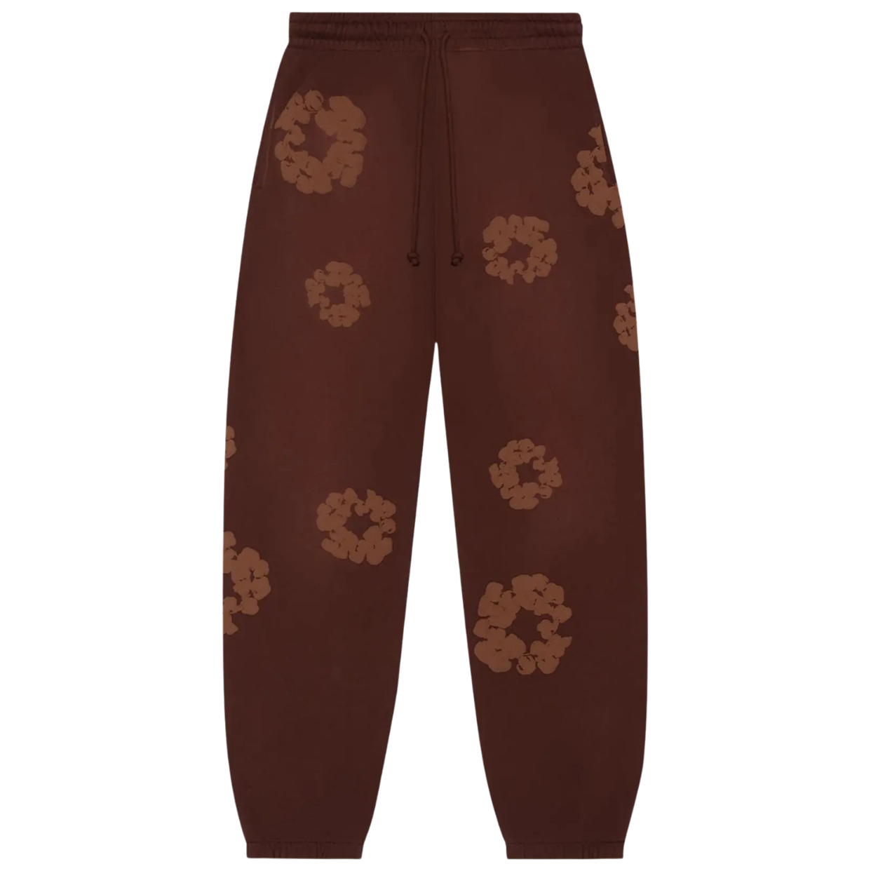 DENIM TEARS PANTS 'MONOCHROME BROWN'
