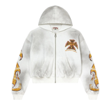 VALE FOREVER ZIP-UP 'REBORN WAFFLE WHITE'