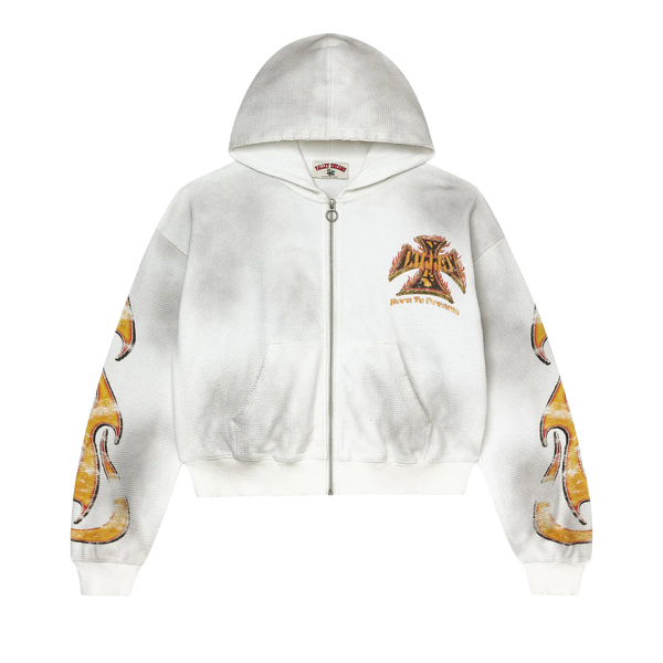 VALE FOREVER ZIP-UP 'REBORN WAFFLE WHITE'