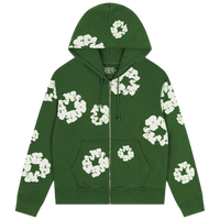 DENIM TEARS ZIP HOODIE 'GREEN'