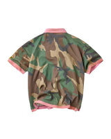 Vale Forever Dropout Pink Camo polo — back
