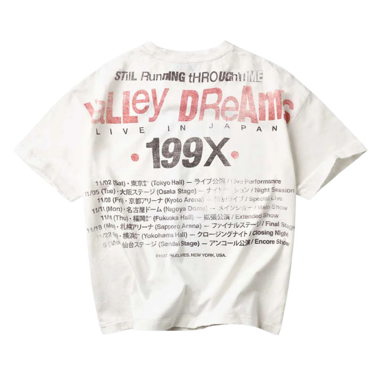 VALE FOREVER TEE 'VALESTAR WHITE'