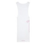 CHROME HEARTS TANK 'RIB WHITE PINK'