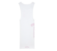 CHROME HEARTS TANK 'RIB WHITE PINK'