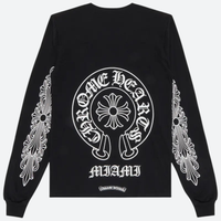 CHROME HEARTS LONGSLEEVE 'MIAMI EXCLUSIVE BLACK'