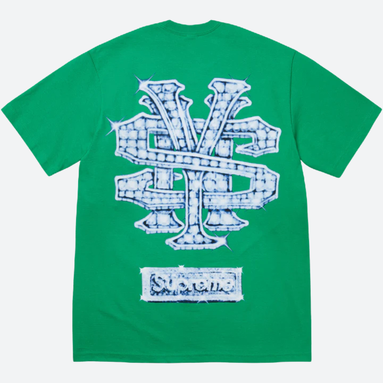 SUPREME TEE 'SNOWMAN GREEN'
