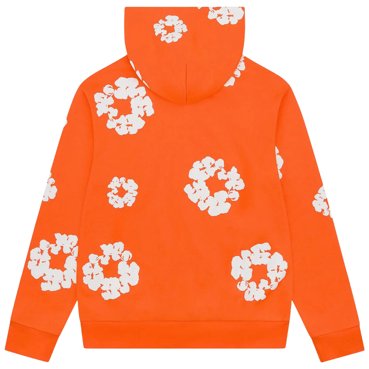DENIM TEARS ZIP HOODIE 'ORANGE'