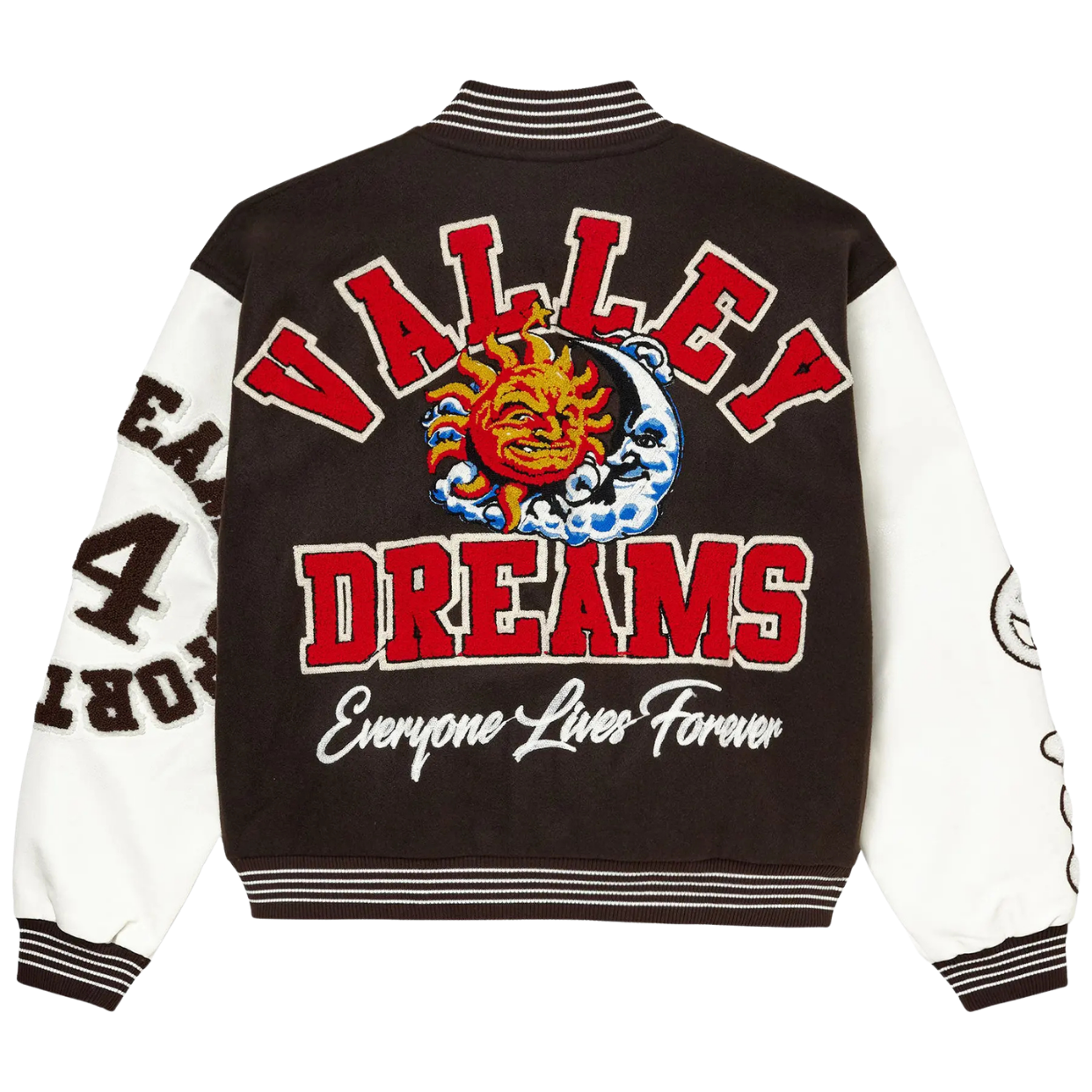 VALE FOREVER JACKET 'ALUMNI BROWN VARSITY'
