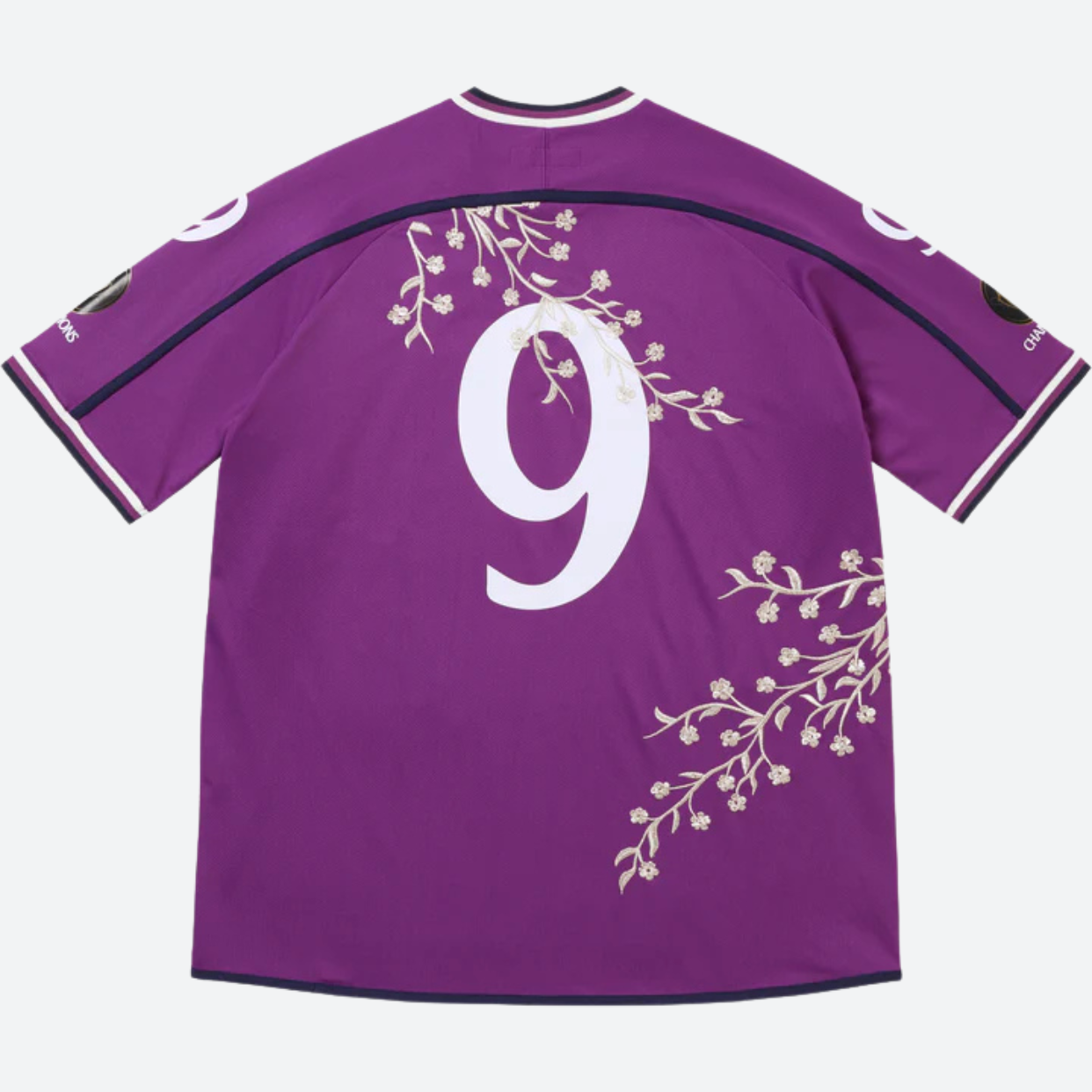SUPREME JERSEY 'FLORAL PURPLE'