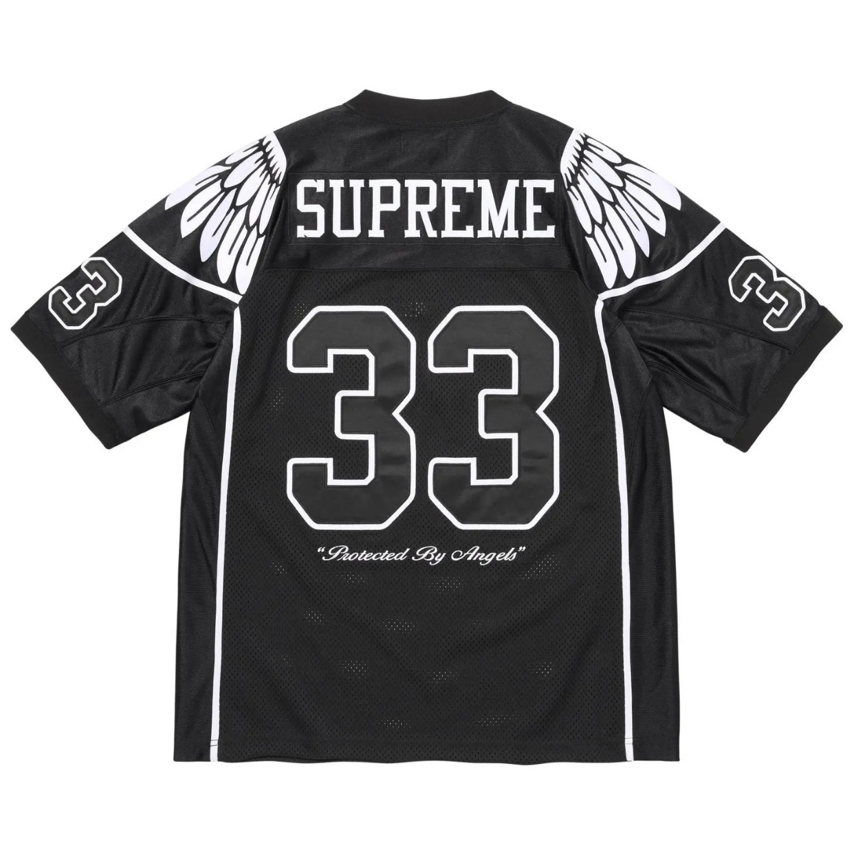 SUPREME JERSEY 'WINGS FOOTBALL BLACK'