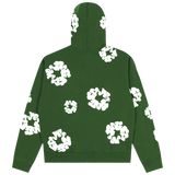 DENIM TEARS ZIP HOODIE 'GREEN'