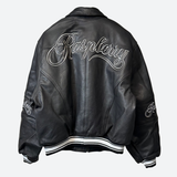 RASPBERRY HILLS JACKET 'LEATHER GG BLACK'