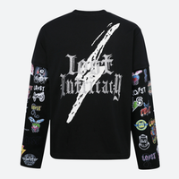 LOST INTRICACY LONGSLEEVE 'LOGOS BLACK'
