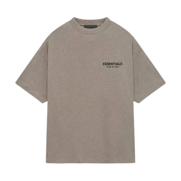 ESSENTIALS TEE 'JERSEY CREWNECK HEATHER GREY'