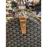 GOYARD BOSTON 50 'BLACK TAN'