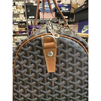 GOYARD BOSTON 50 'BLACK TAN'