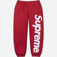 SUPREME PANT 'APPLIQUE RED'