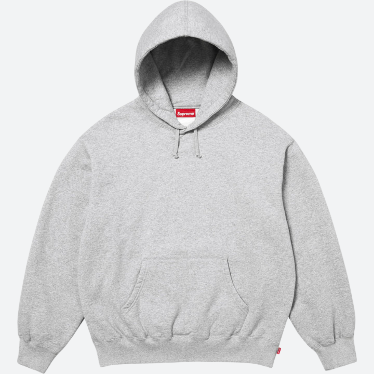 SUPREME HOODIE 'APPLIQUE GREY'