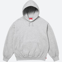 SUPREME HOODIE 'APPLIQUE GREY'