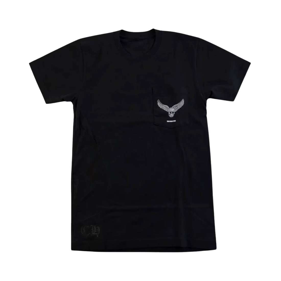 CHROME HEARTS TEE 'YUNGBLUD CROSS BLACK'