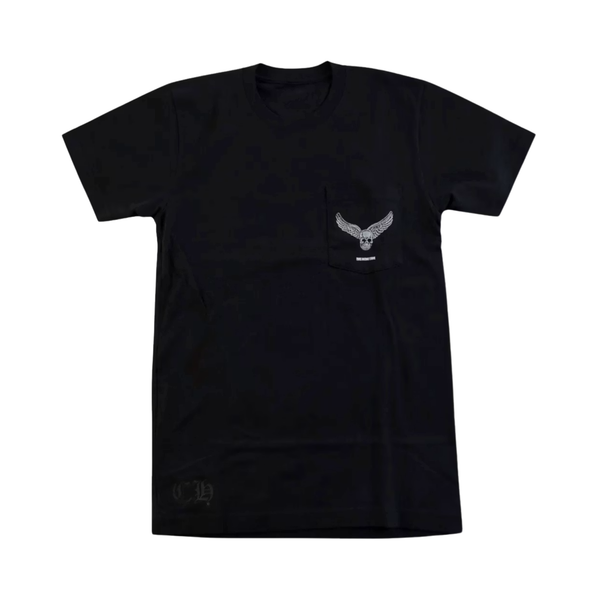 CHROME HEARTS TEE 'YUNGBLUD CROSS BLACK'