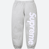 SUPREME PANT 'APPLIQUE GREY'