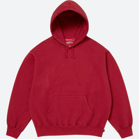 SUPREME HOODIE 'APPLIQUE RED'