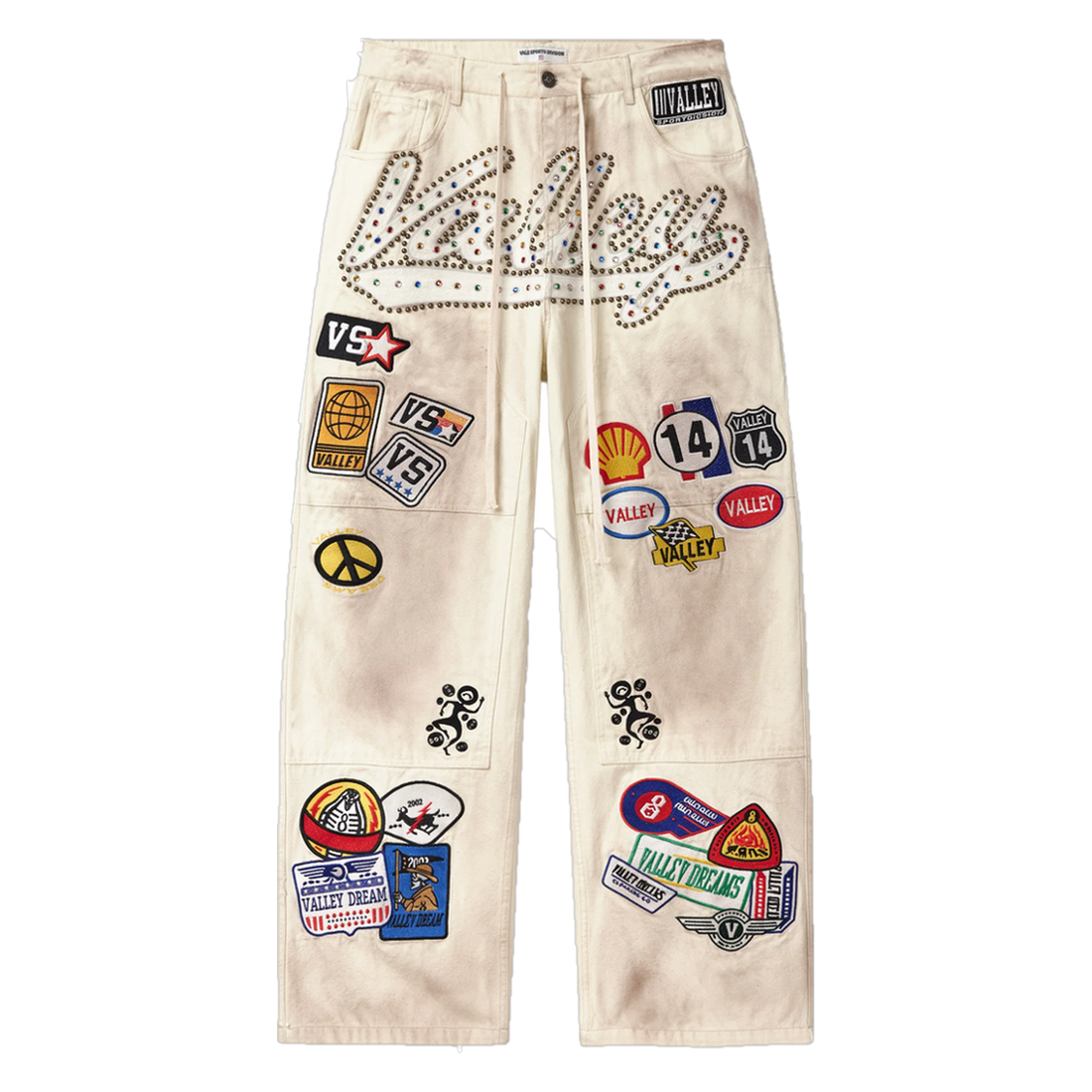 VALE FOREVER PANT '1980S PAINTER CREAM'