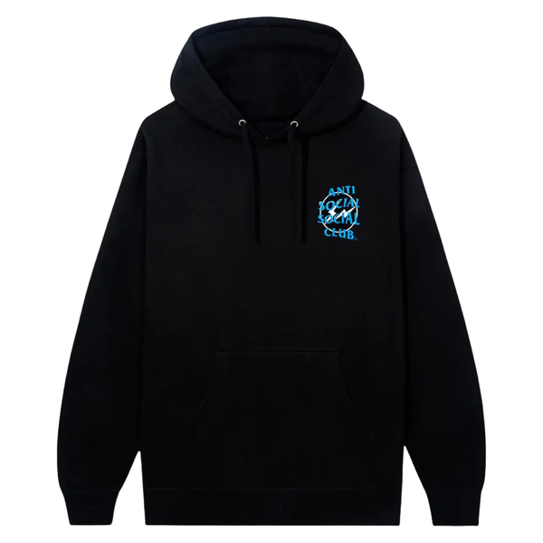 ANTI SOCIAL HOODIE 'FRAGMENT PETALS BLACK BLUE'
