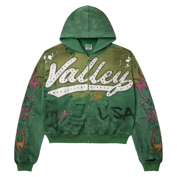 VALE FOREVER ZIP-UP 'INFERNO GREEN'