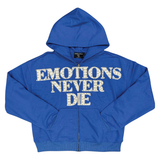 MIXED EMOTIONS HOODIE 'BLUE END'