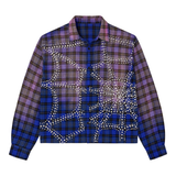 VALE FOREVER FLANNEL 'BLUE INFERNO'