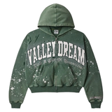 VALE FOREVER HOODIE 'ZIP-UP PINE PAINT'