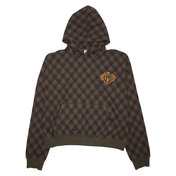 AZVA HOODIE 'CACTUS PLAID'