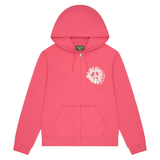 DENIM TEARS ZIP HOODIE 'UNIVERSITY PINK'