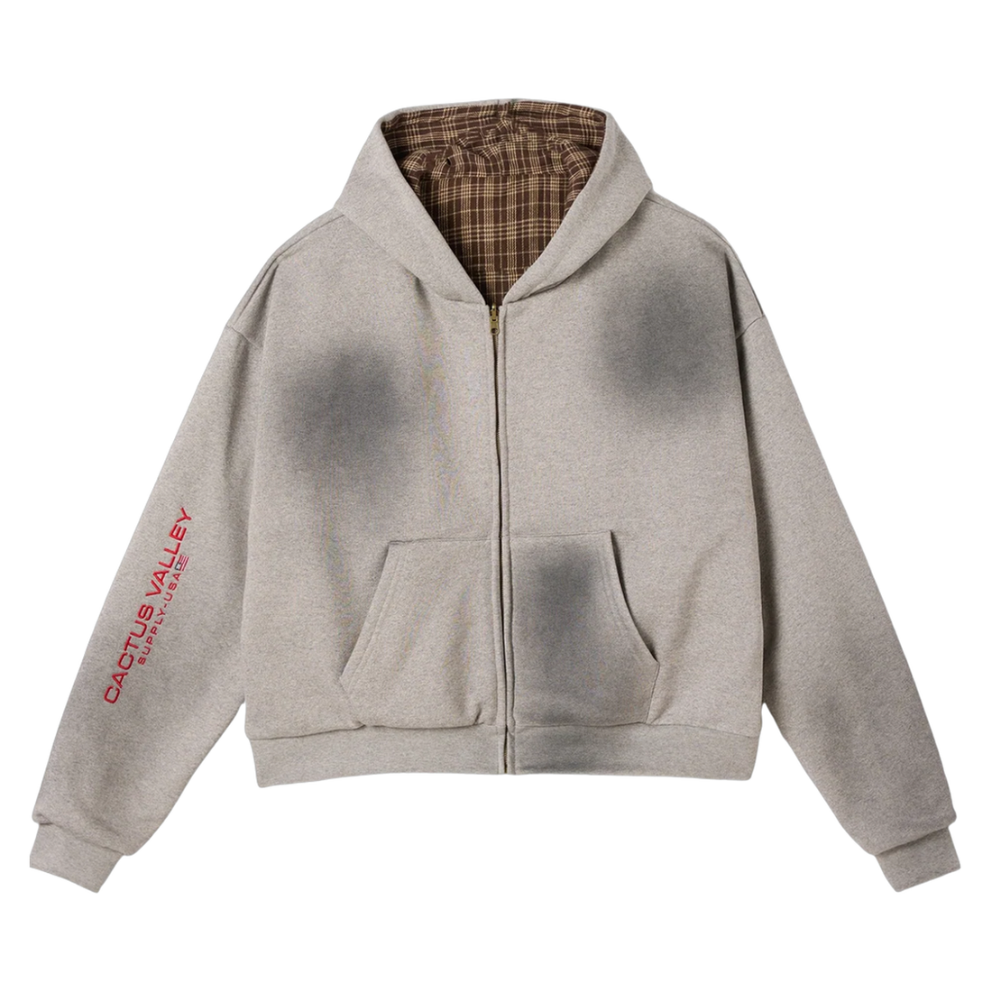 AZVA HOODIE 'SPLIT TONE'