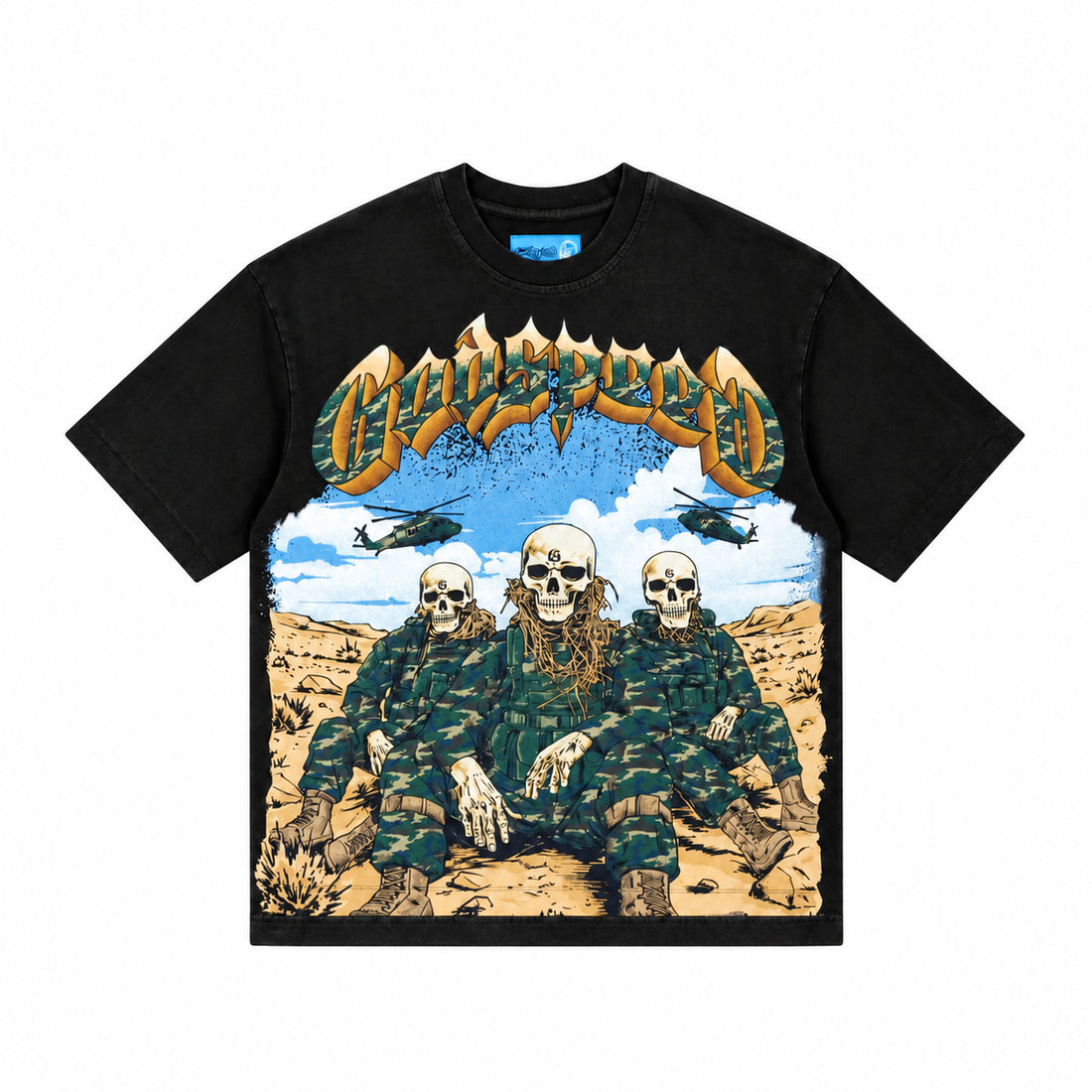 GODSPEED TEE 'SQUADRON BLACK'