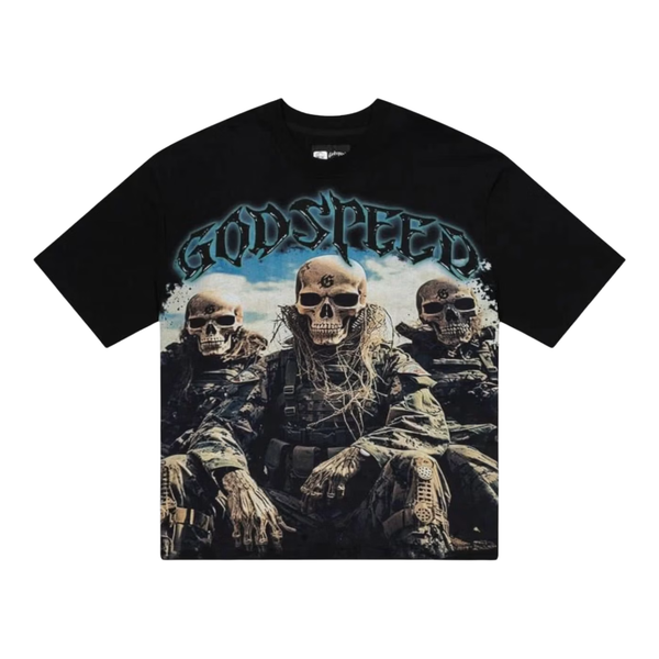GODSPEED TEE 'SQUADRON BLACK'