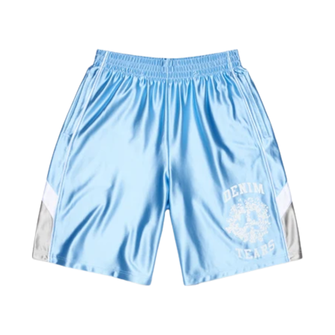 DENIM TEARS SHORT 'DENIM U BASKETBALL LIGHT BLUE'