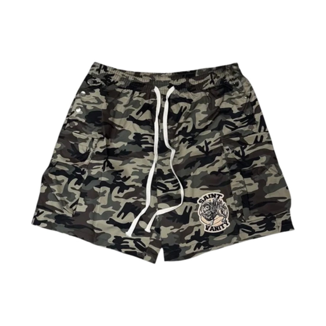 SAINT VANITY SHORT 'SUMMER CAMO NYLON'
